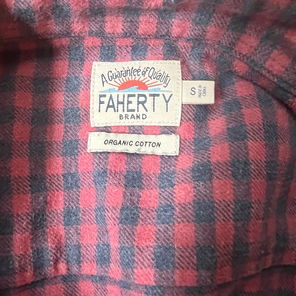 Faherty Plaid Button Down - image 2
